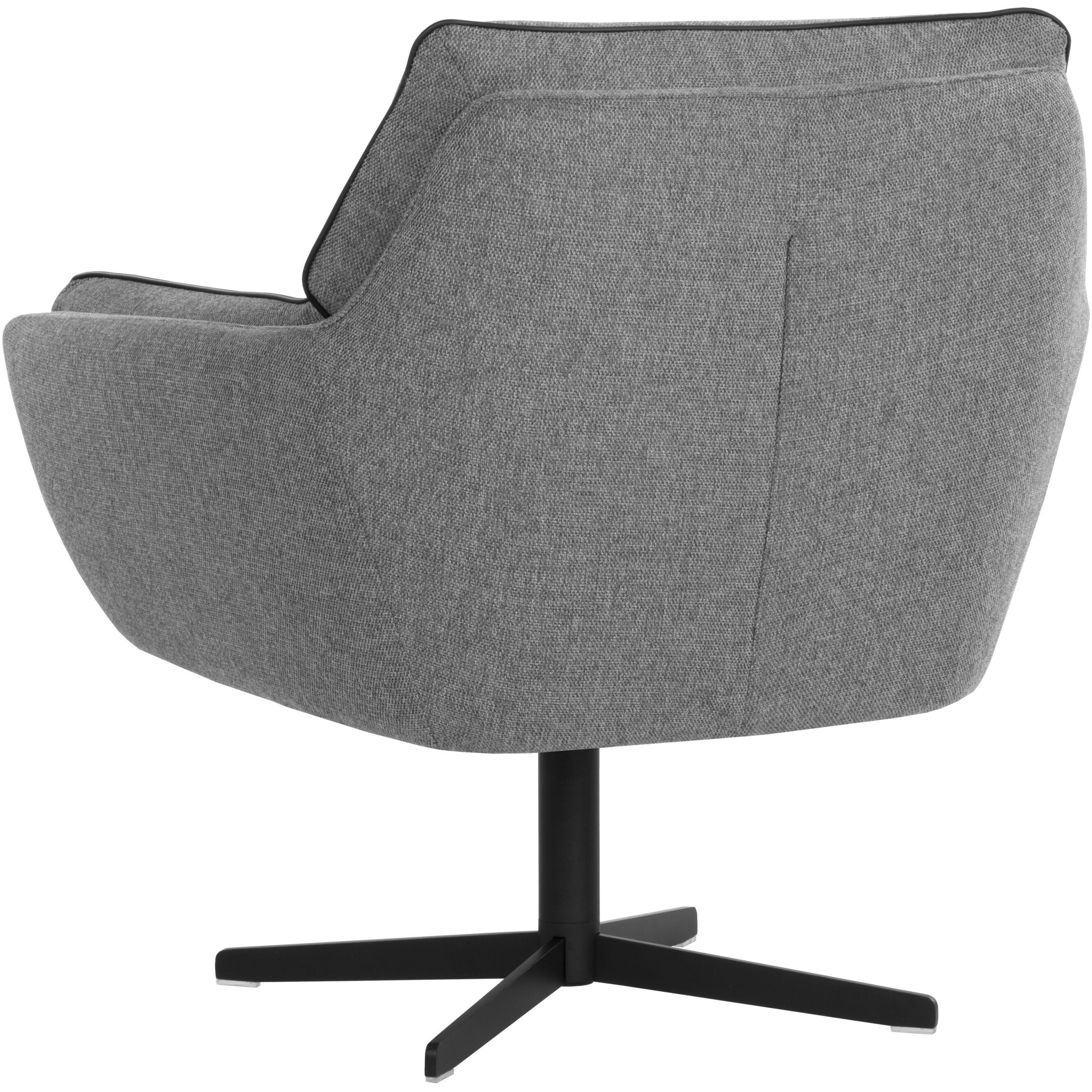 Florelle Belfast Koala Grey Swivel Lounge Chair, Swivel